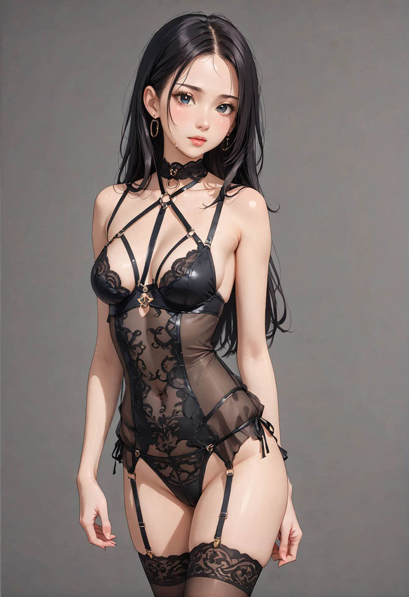 サンプル画像5:4KHD【エロAI美少女画像】厳選ベストショット414枚(Ai美少女イラストストア) [d_518610]