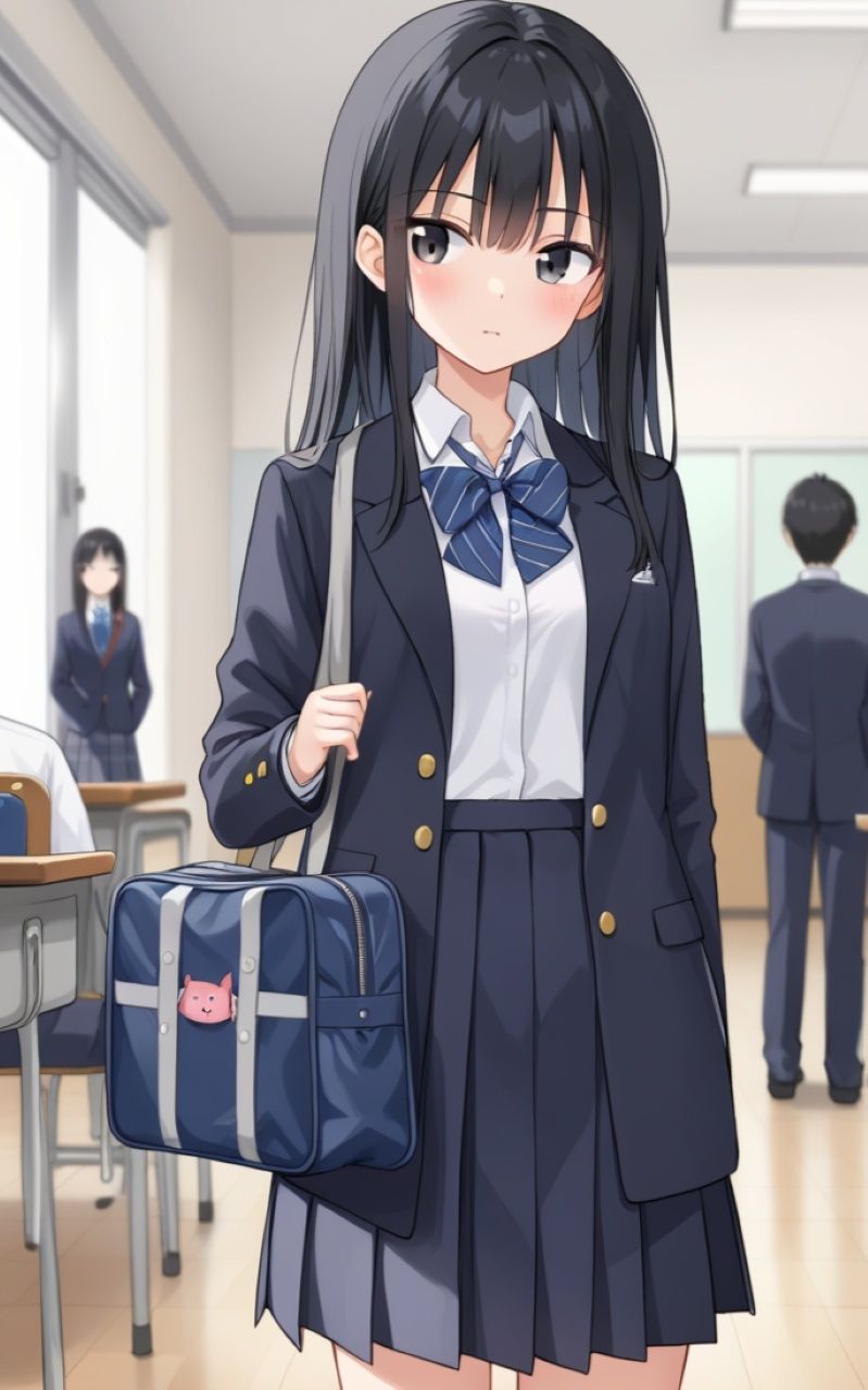 サンプル画像1:挑発がすぎる淫乱女子校生、ムラムラの果てに理性崩壊(官能アートラボ) [d_518616]