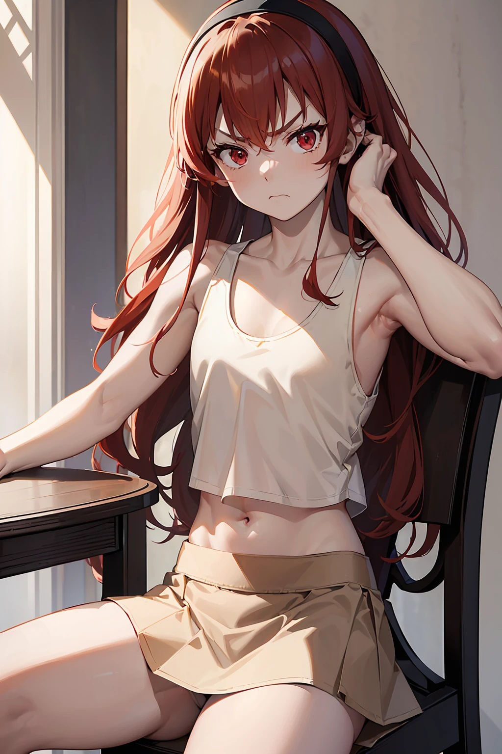 サンプル画像1:エ〇ス  タンクトップと短パン（118枚）(ひぐまアート) [d_518656]