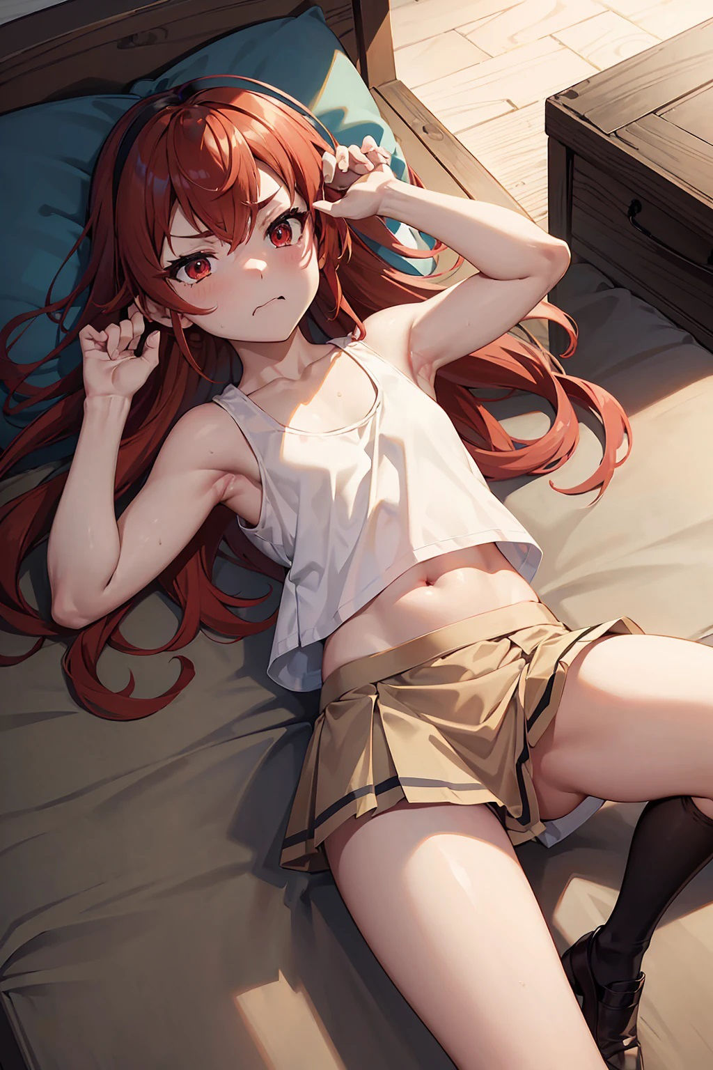 サンプル画像2:エ〇ス  タンクトップと短パン（118枚）(ひぐまアート) [d_518656]