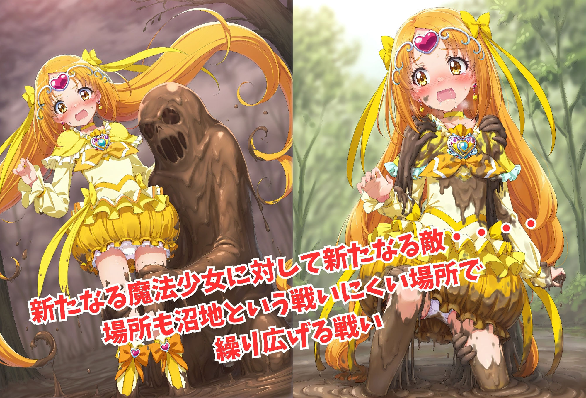 サンプル画像1:がんばれ！ミューズちゃん☆(絵心あいのAI生成アトリエ) [d_518760]