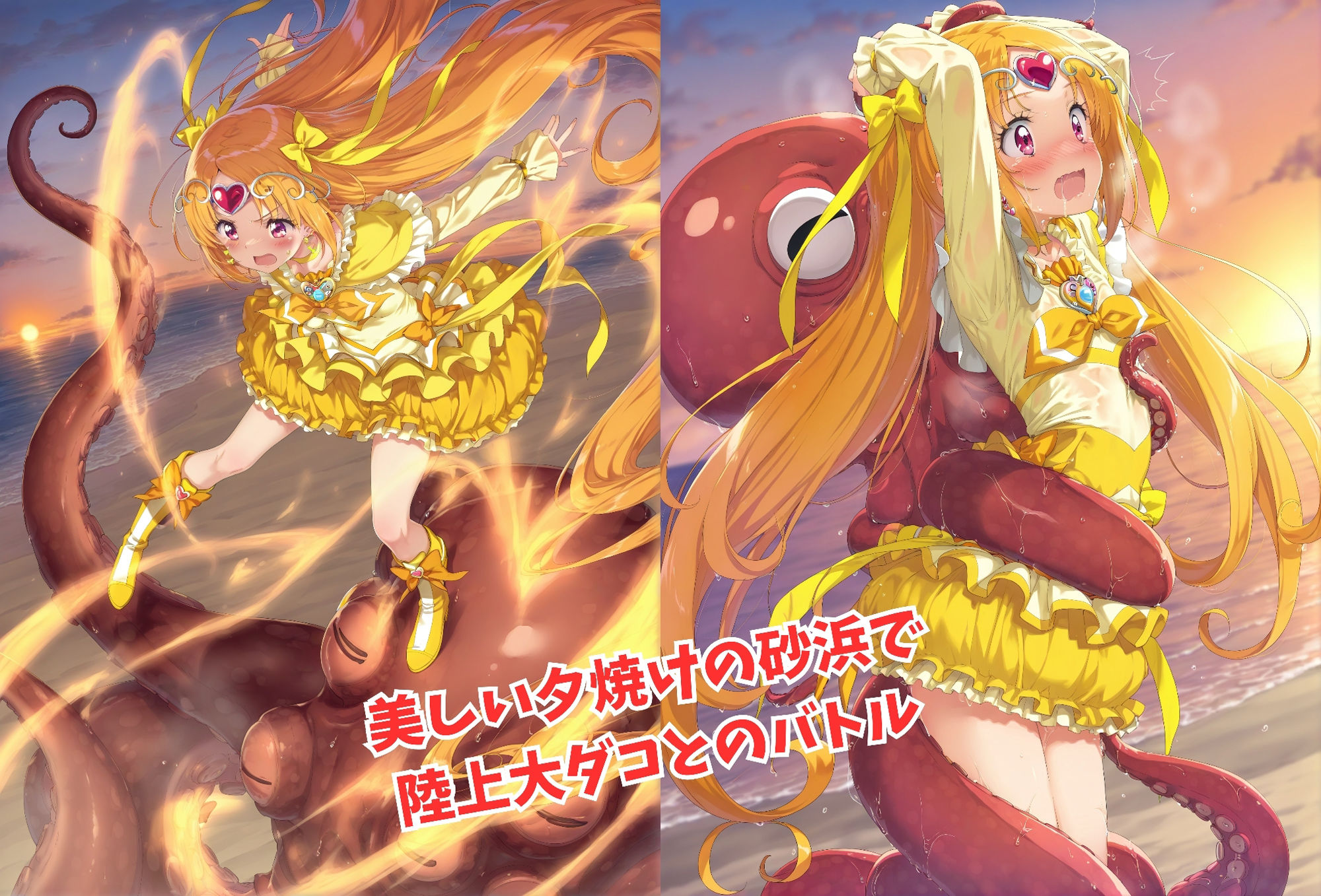 サンプル画像2:がんばれ！ミューズちゃん☆(絵心あいのAI生成アトリエ) [d_518760]