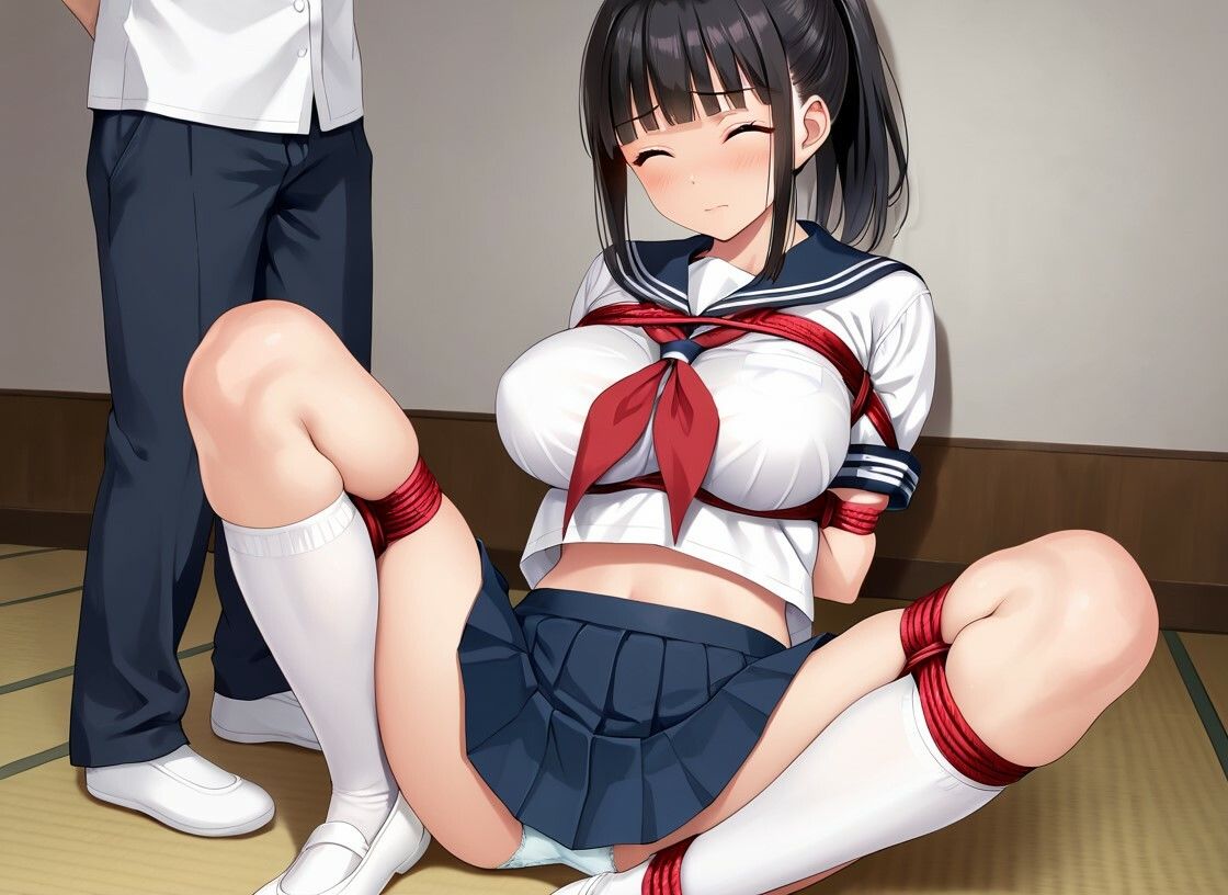 サンプル画像3:調教 〜爆乳女子校生編〜(ろりあんな) [d_518774]