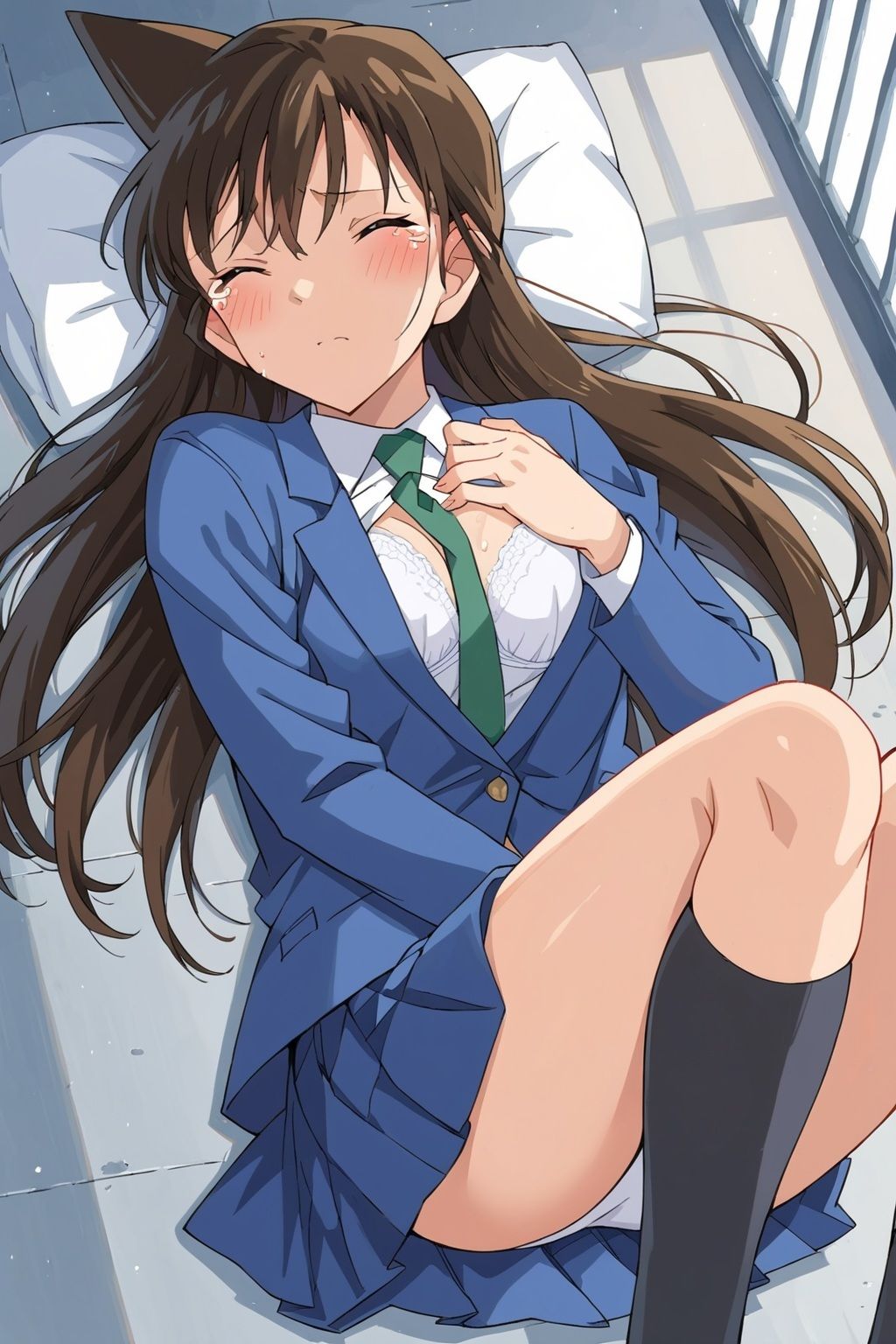 サンプル画像4:名探偵コ〇ン蘭 拉致られ散った純潔 涙の処女喪失SEX(ダブルイーグル) [d_518818]