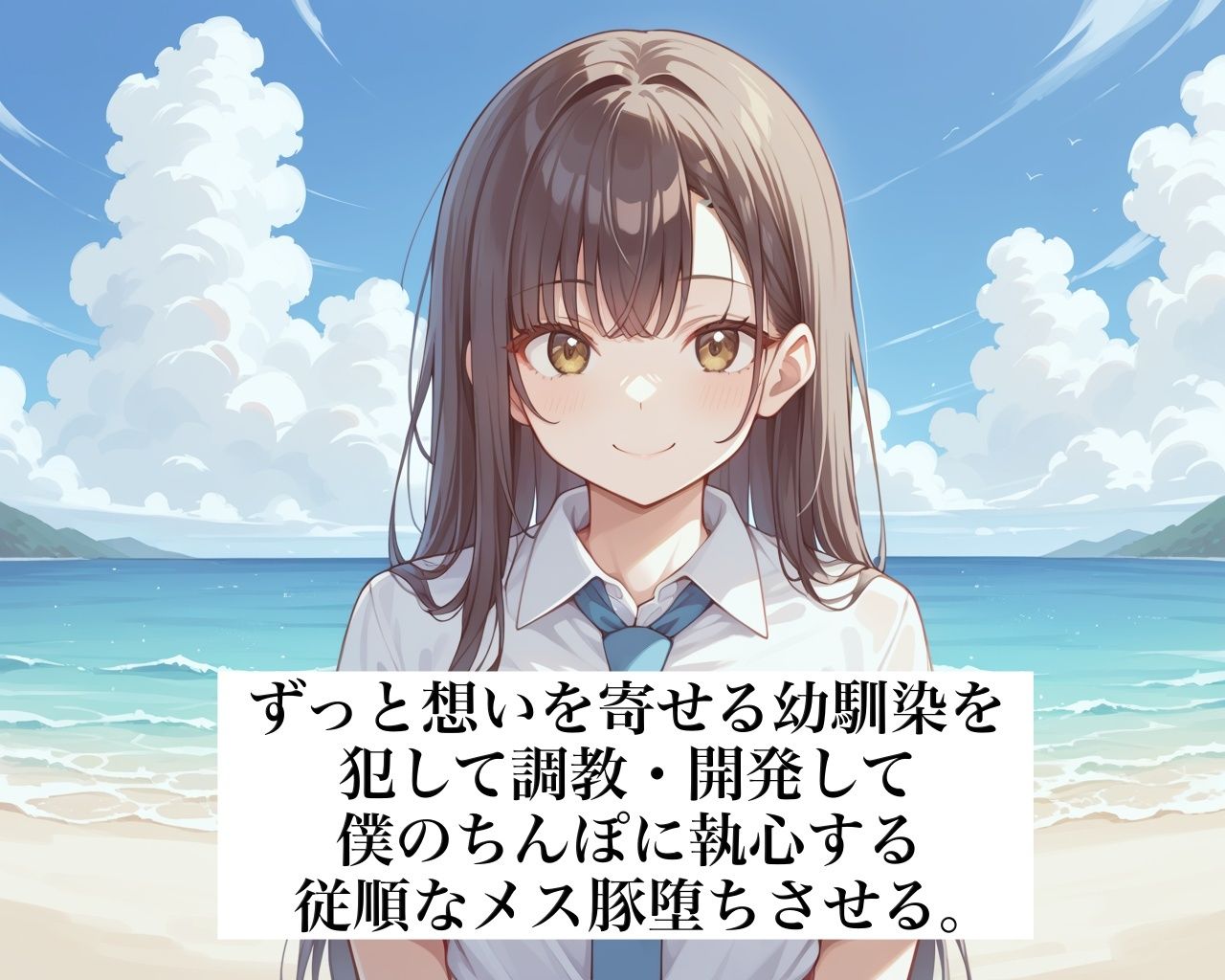 サンプル画像1:大好きな幼馴染を調教・メス豚堕ちさせるまで(あめりかん極太そーせーじ) [d_518819]