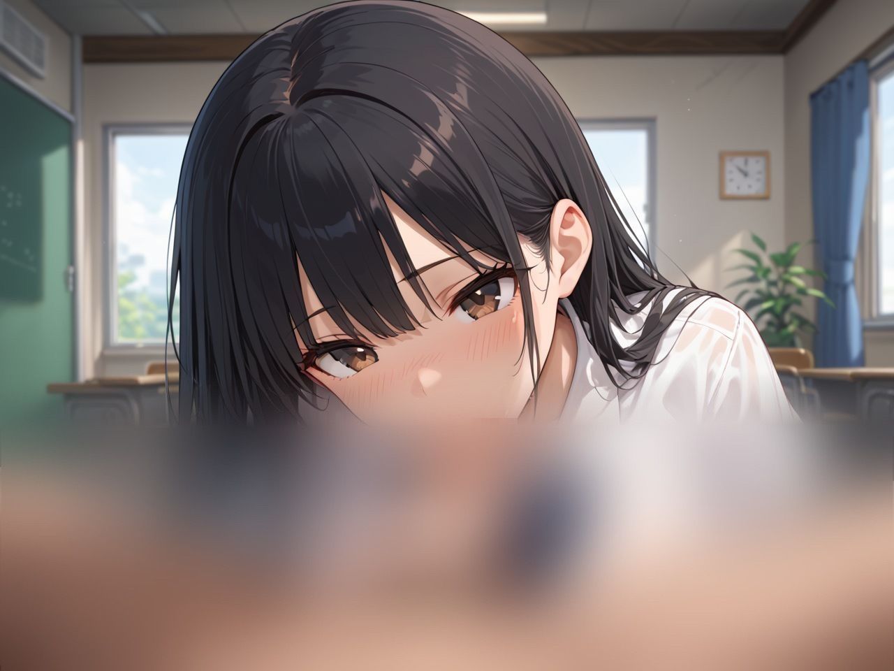 アへ顔&爆乳 黒髪ロング写真集のサンプル画像 6