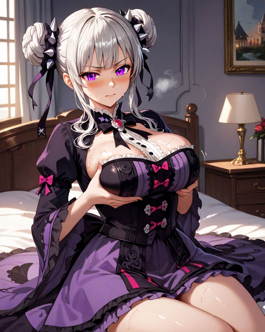 サンプル画像5:美女だらけの三国夢想！！  生意気ゴスロリ董はく編(えーあい書房) [d_518892]