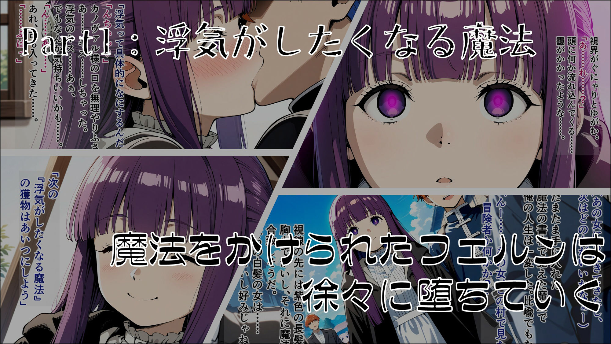 サンプル画像2:操心シミュレーション 改変されたヒロインたち フェルン編 浮気をしたくなる魔法(ゆいのまにまに) [d_518902]