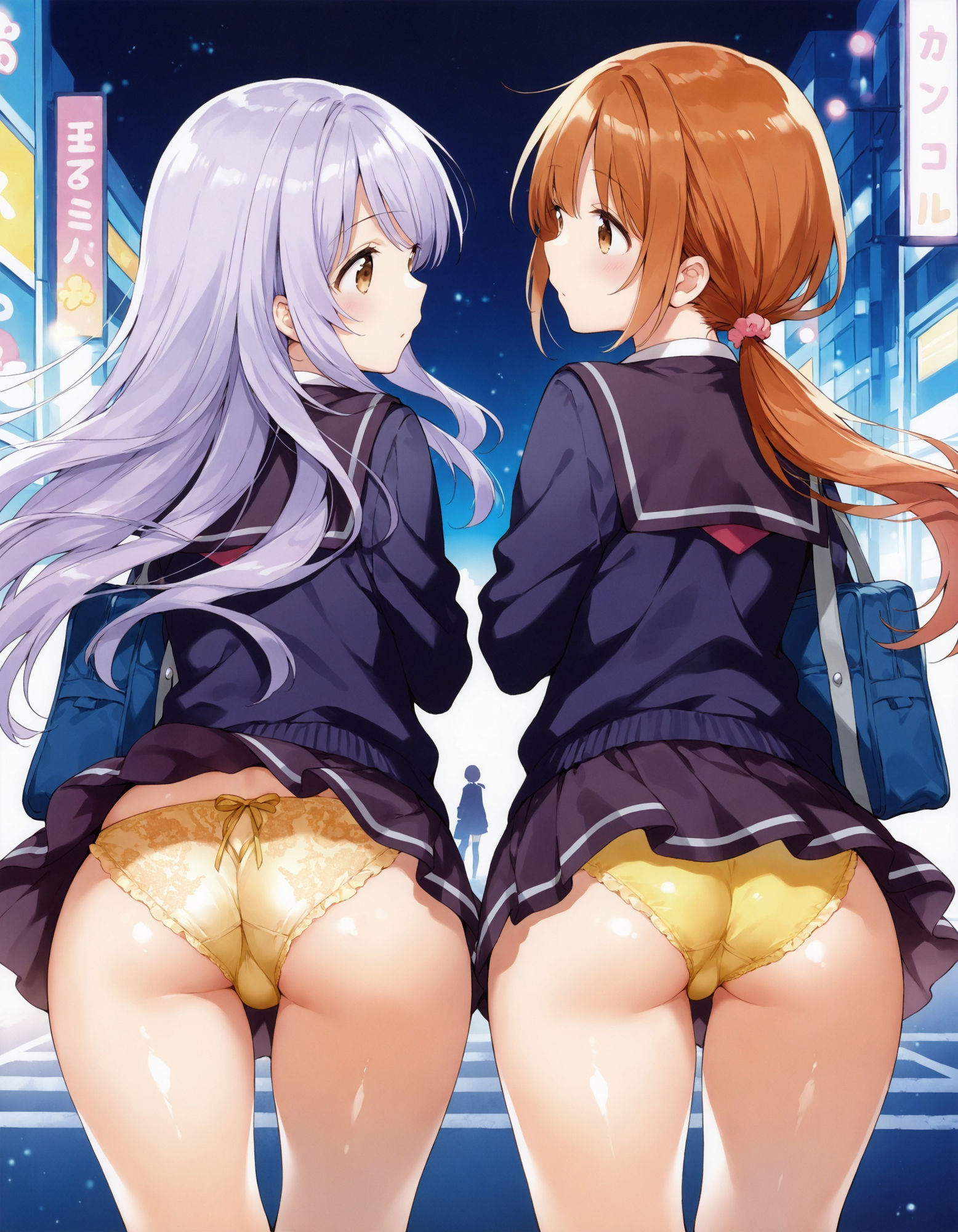 制服女子の風チラ3のサンプル画像 6