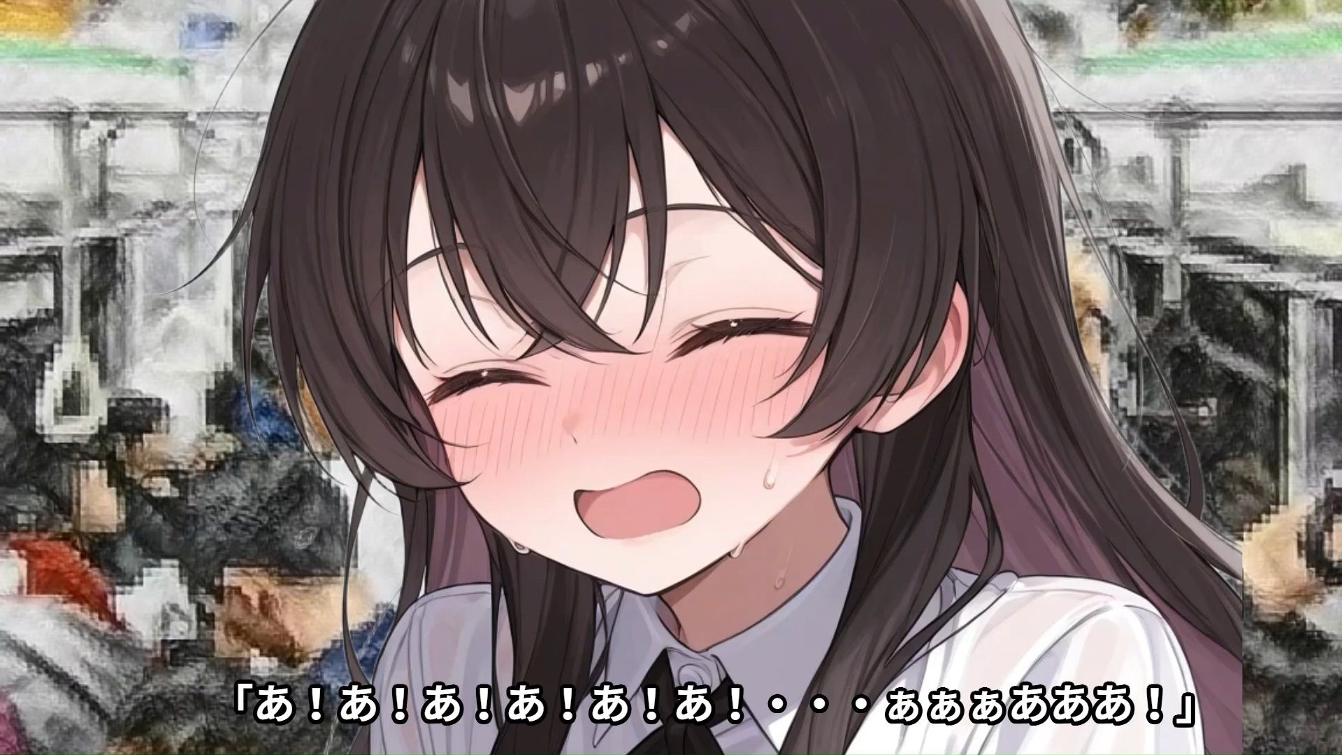 サンプル画像5:【完全痴●マニュアル】初めて満員電車に乗った盲目の少女が親切そうに近づいてきた痴●に絶頂させられ、その後痴●再現ドキュメンタリーでセカンドレ●プされる話（前編）(少女痴●体験告白) [d_519040]