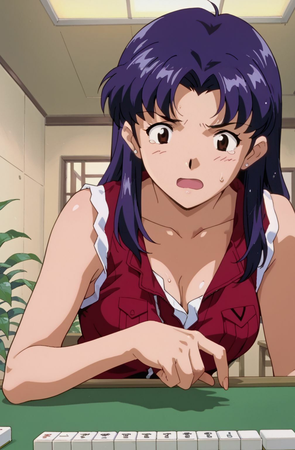 サンプル画像5:脱衣麻雀で補完してもらっていいですか？番外編＃1 151枚(ちっぱいですがなにか) [d_519050]