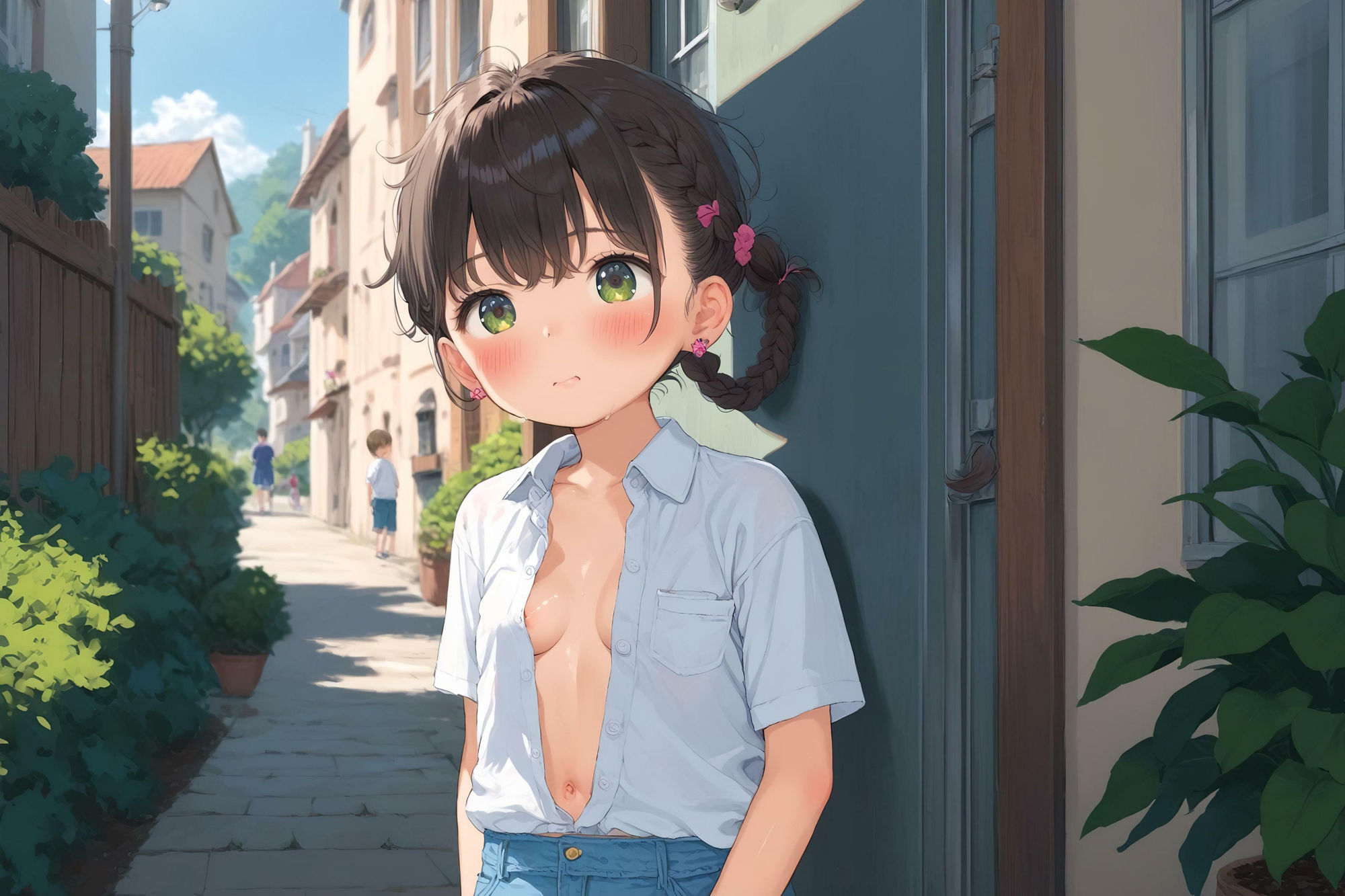 サンプル画像4:絶対に忘れられないあの頃の思い出 〜放課後の田舎編〜(キングオブエロ) [d_519103]