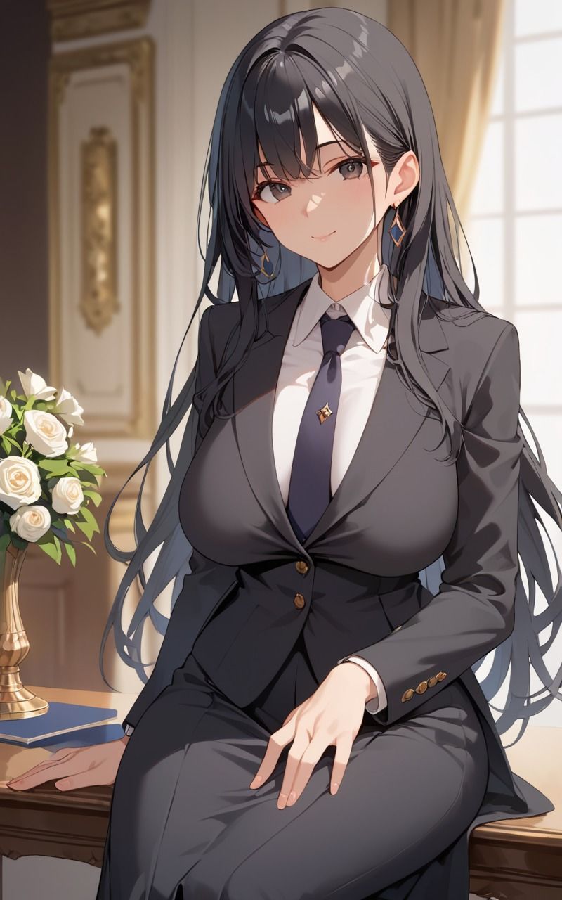 サンプル画像1:行き遅れ女上司、快楽に溺れる(謎の光) [d_519171]