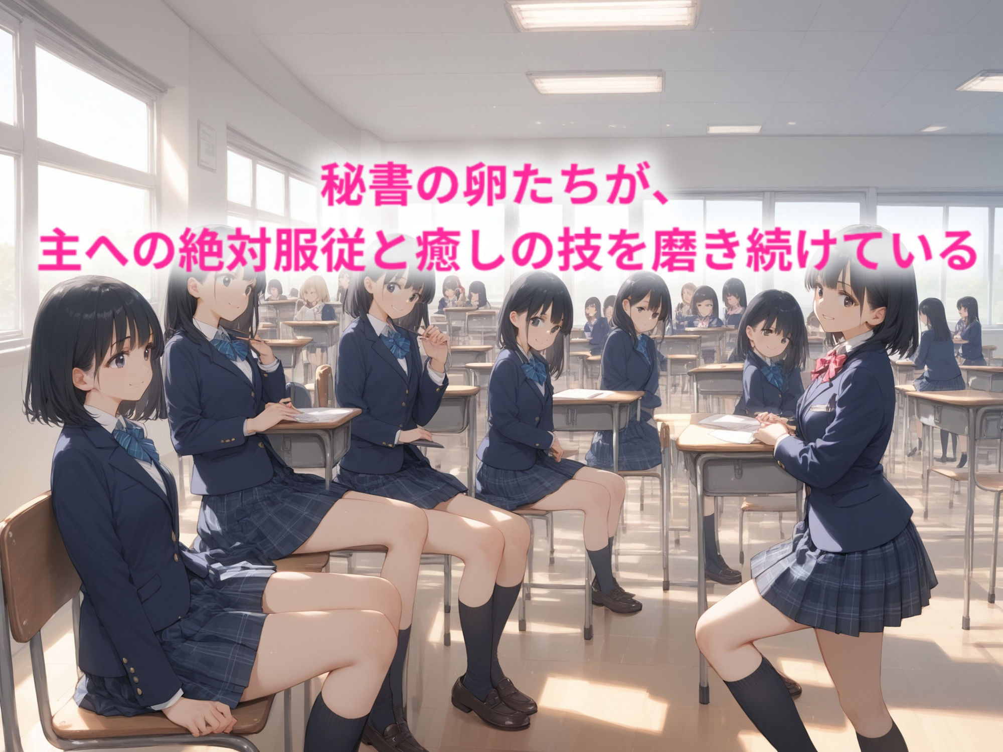 サンプル画像2:秘書養成学校(パンプキンちゃん) [d_519225]