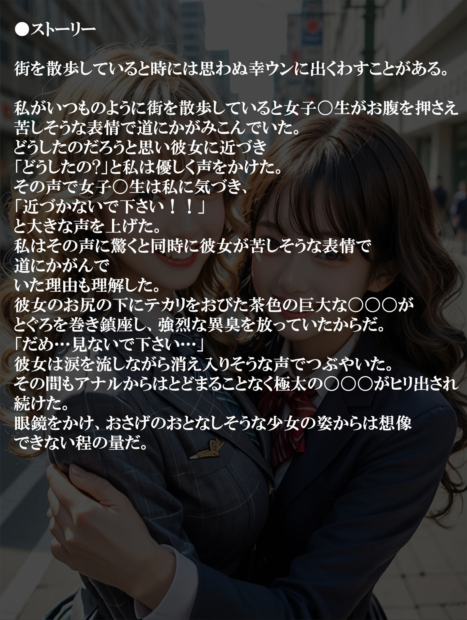 サンプル画像4:排便少女 女子〇生＆チア poopgirl(sawamurajapan) [d_519322]