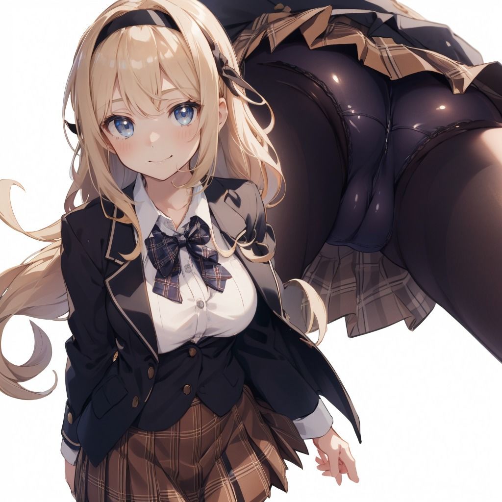 サンプル画像1:金髪お嬢様のえちえちおパンツ盗撮アングル お尻編 Vol.1＋Vol.2(おパンツ専門店) [d_519358]