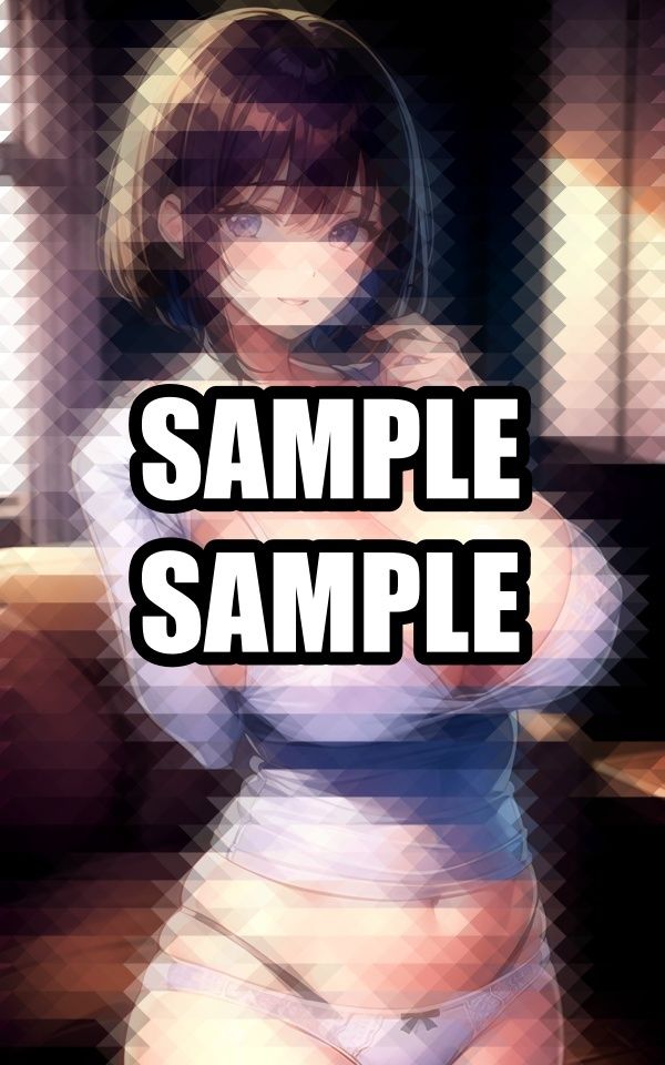 サンプル画像2:家では下着で過ごします(えしゃえしゃ) [d_519400]