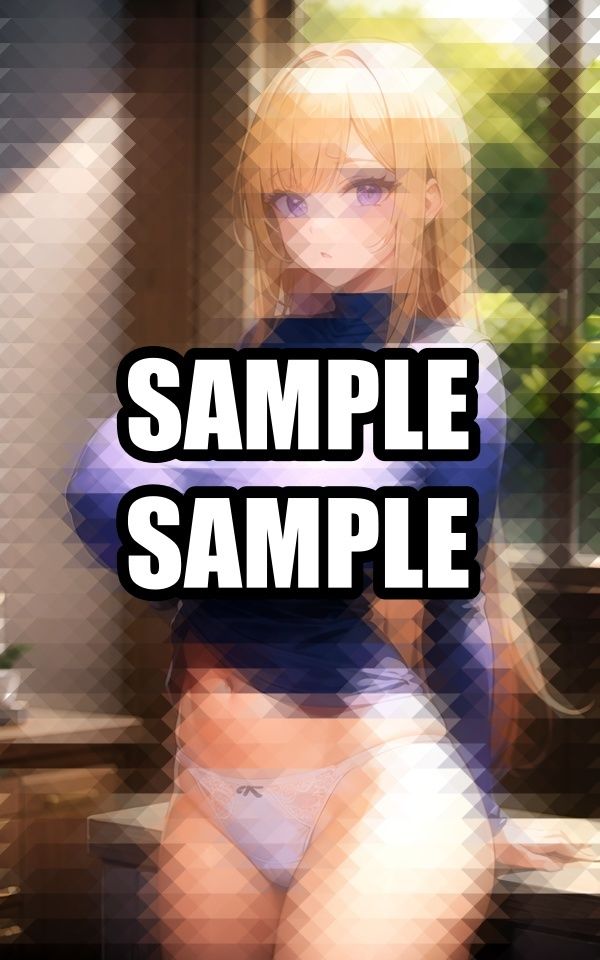 サンプル画像6:家では下着で過ごします(えしゃえしゃ) [d_519400]