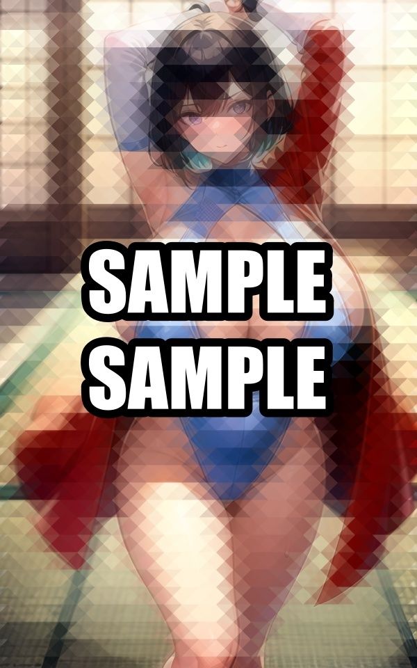 サンプル画像1:汗かきファイター美女イラスト集(おむすび) [d_519412]