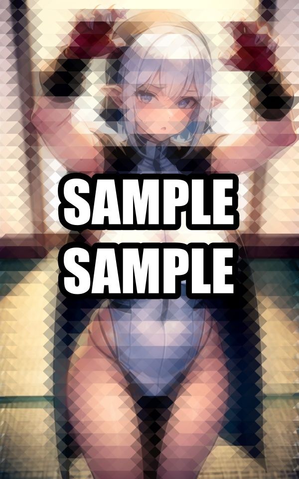 サンプル画像2:汗かきファイター美女イラスト集(おむすび) [d_519412]