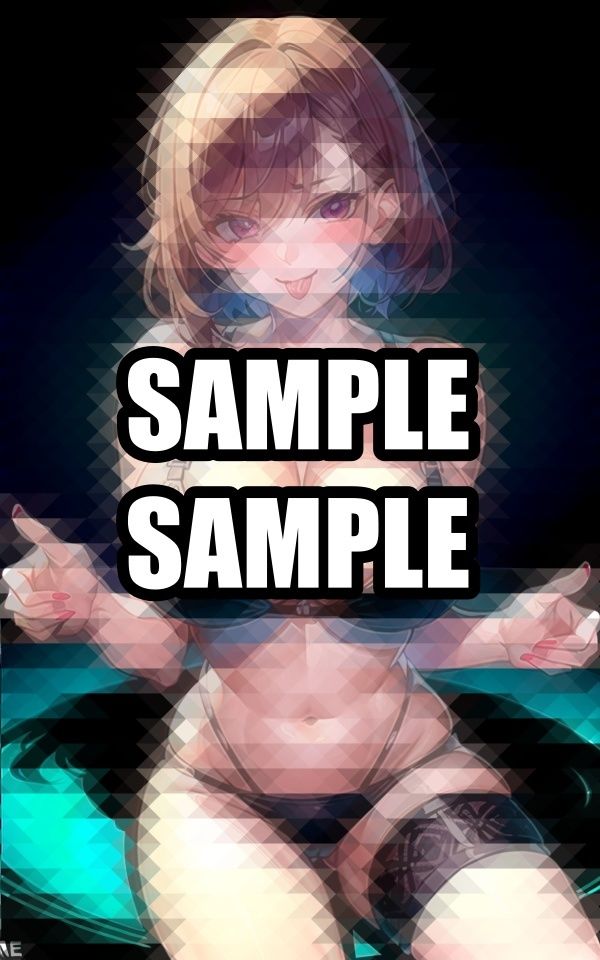 サンプル画像2:舌だし下着美女イラスト集(えしゃえしゃ) [d_519423]