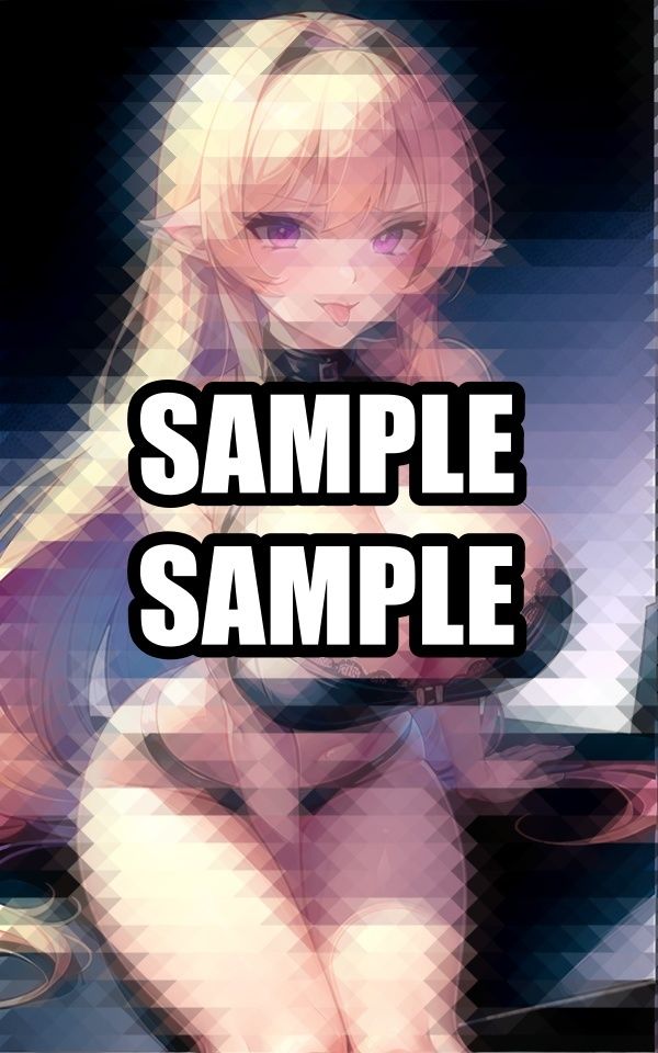 舌だし下着美女イラスト集のサンプル画像 6