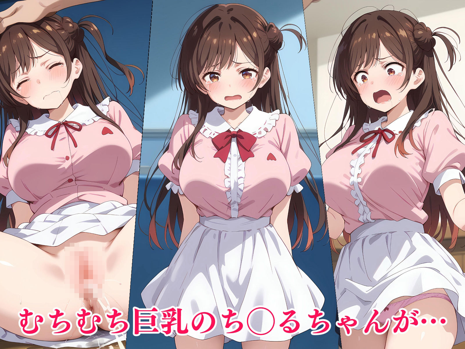 サンプル画像1:脅され泣きじゃくり水〇千鶴(ギジミン) [d_519430]