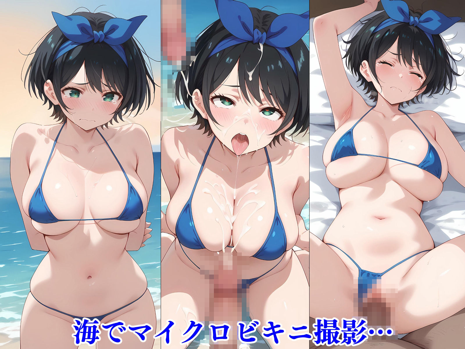 サンプル画像4:脅され泣きじゃくり更〇瑠夏(ギジミン) [d_519435]