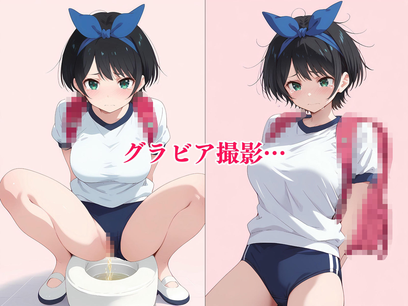 サンプル画像6:脅され泣きじゃくり更〇瑠夏(ギジミン) [d_519435]