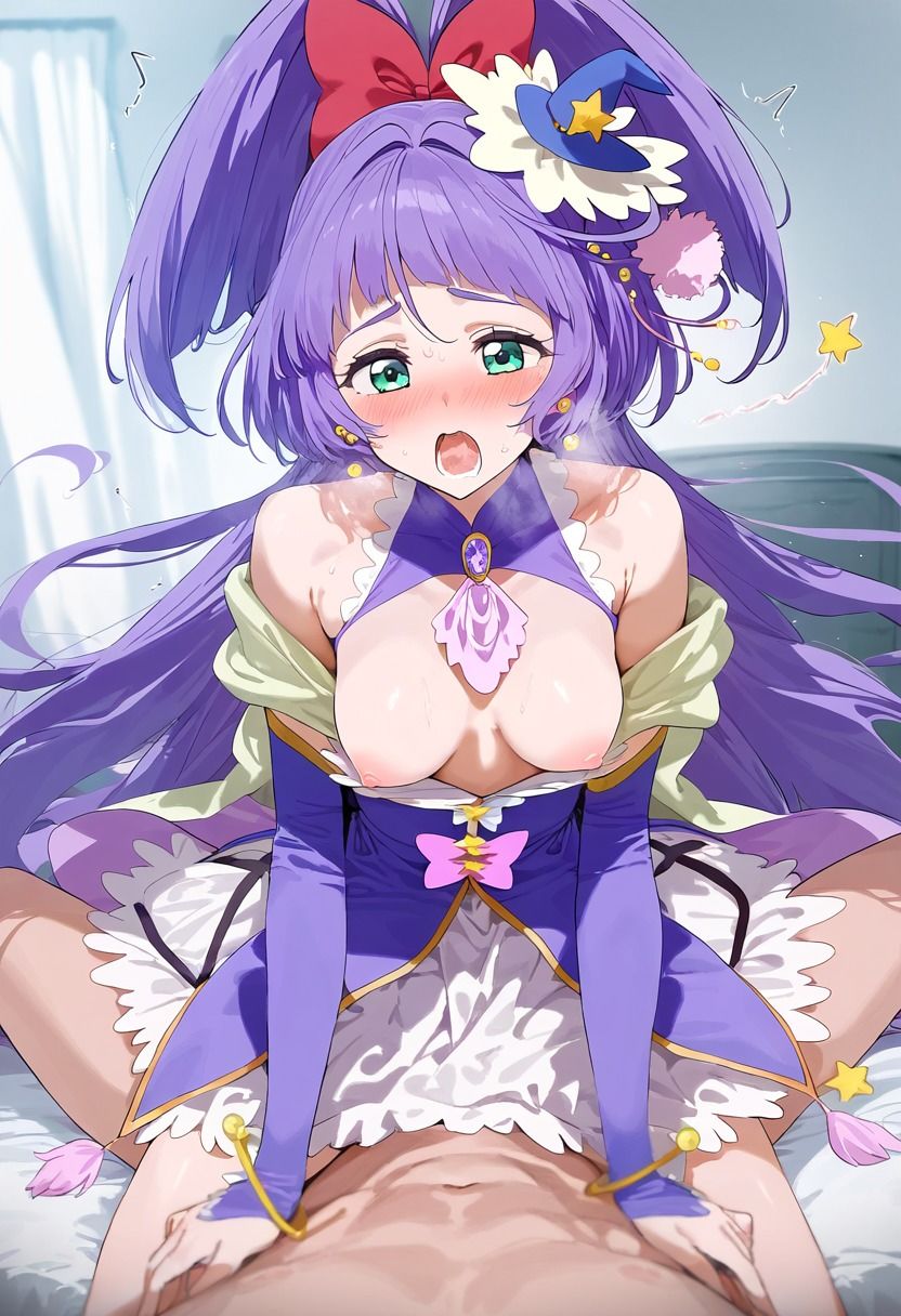 サンプル画像5:魔法つかい○リキュア！喘ぎ声セリフ入りイラスト集 全3キャラ収録(ちょめちょめ) [d_519456]