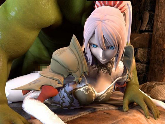 サンプル画像4:テイルズオブ・シオンでオジサンに犯●れたりゴブリンにアナルを攻められる動画パック(異世界転生) [d_519492]