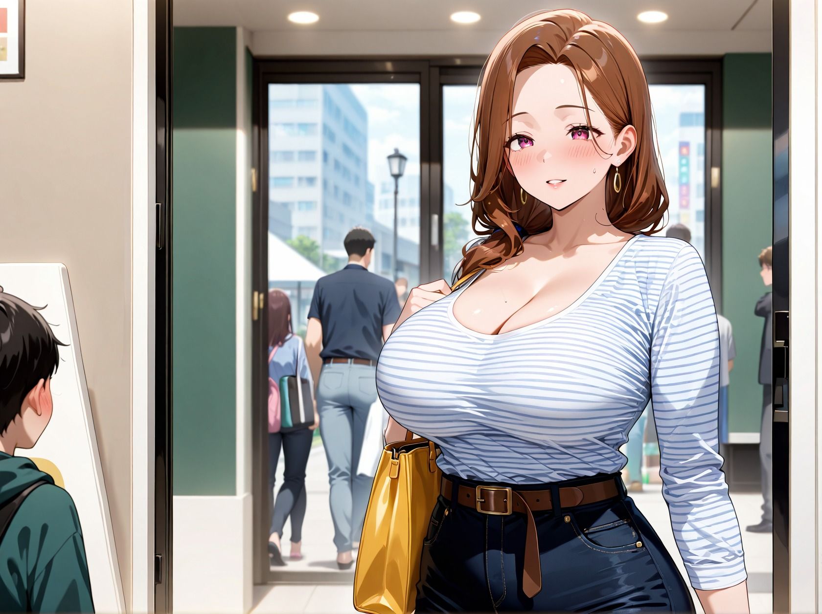 サンプル画像1:寝取られ他人棒にハマる爆乳妻(くみん) [d_519636]