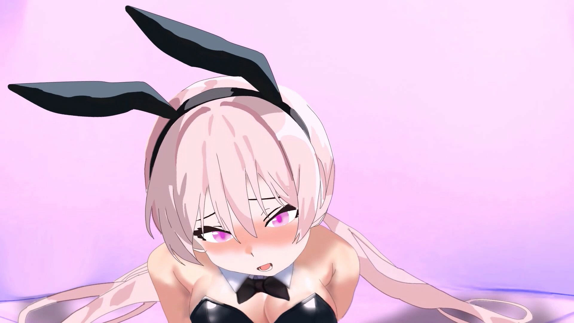 サンプル画像3:【Live2Dアニメ】バニーガールにフェラと正常位で口内射精＆中出し！(サクナシモーション) [d_519645]