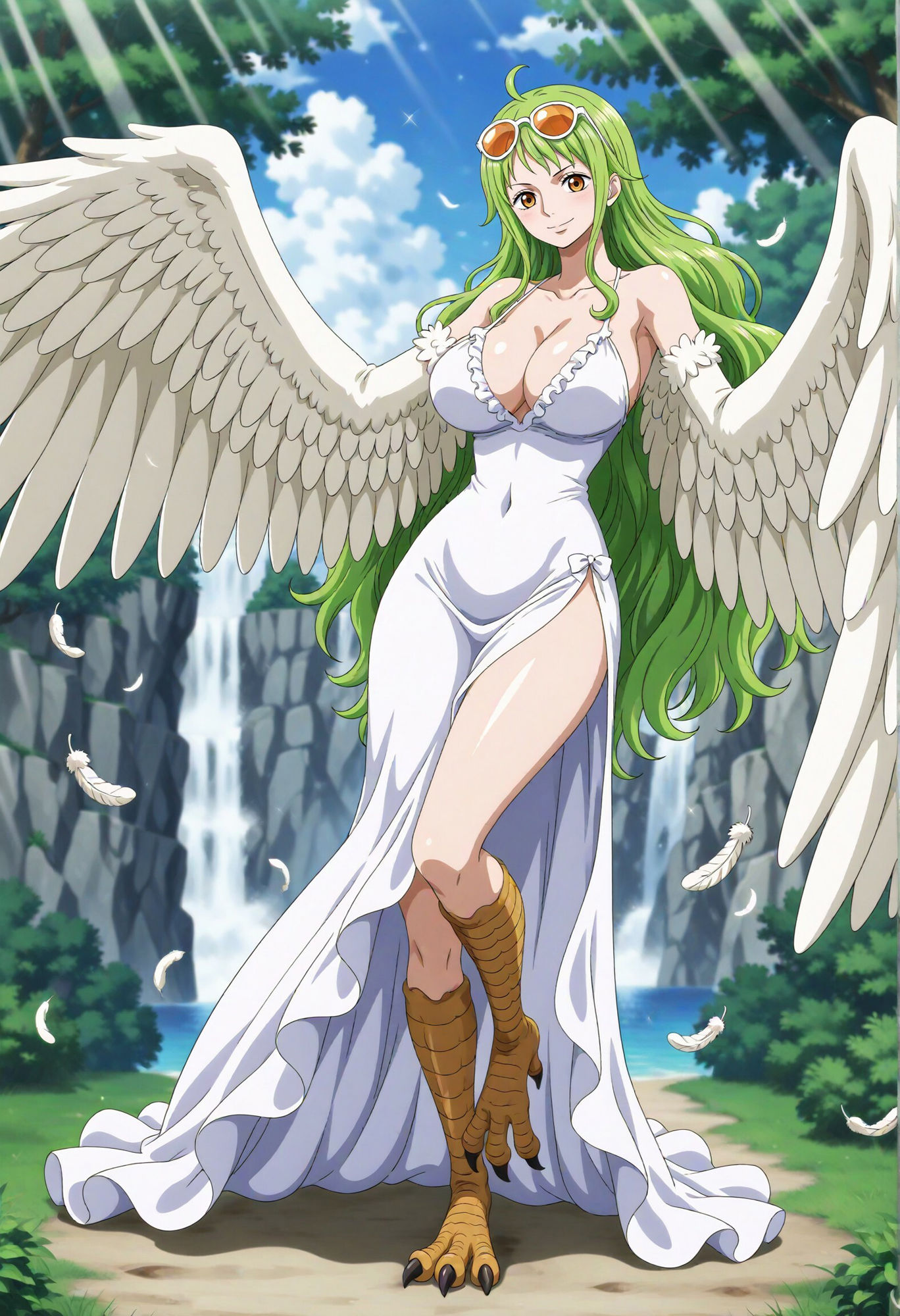 サンプル画像1:ドンキホーテ海賊団 モネの大胆な夏(お宝ガールズ) [d_519651]