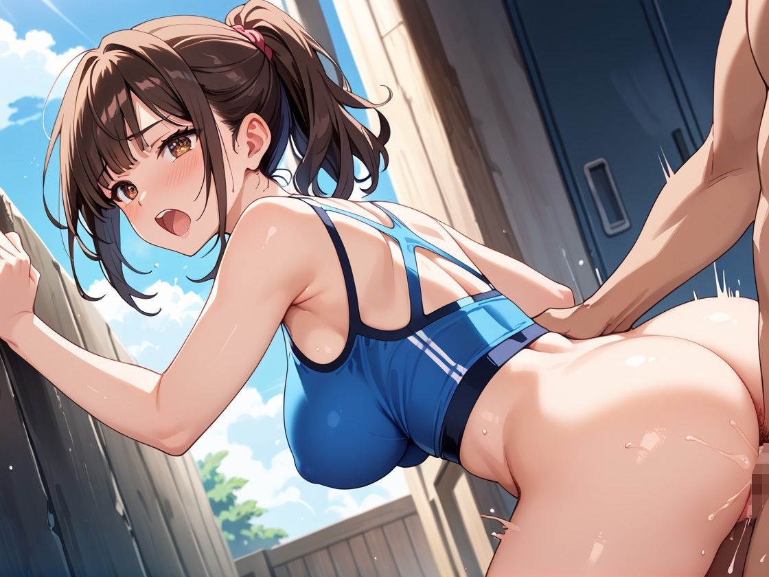 サンプル画像2:巨乳後輩に性指導(麗色レンズ) [d_519688]