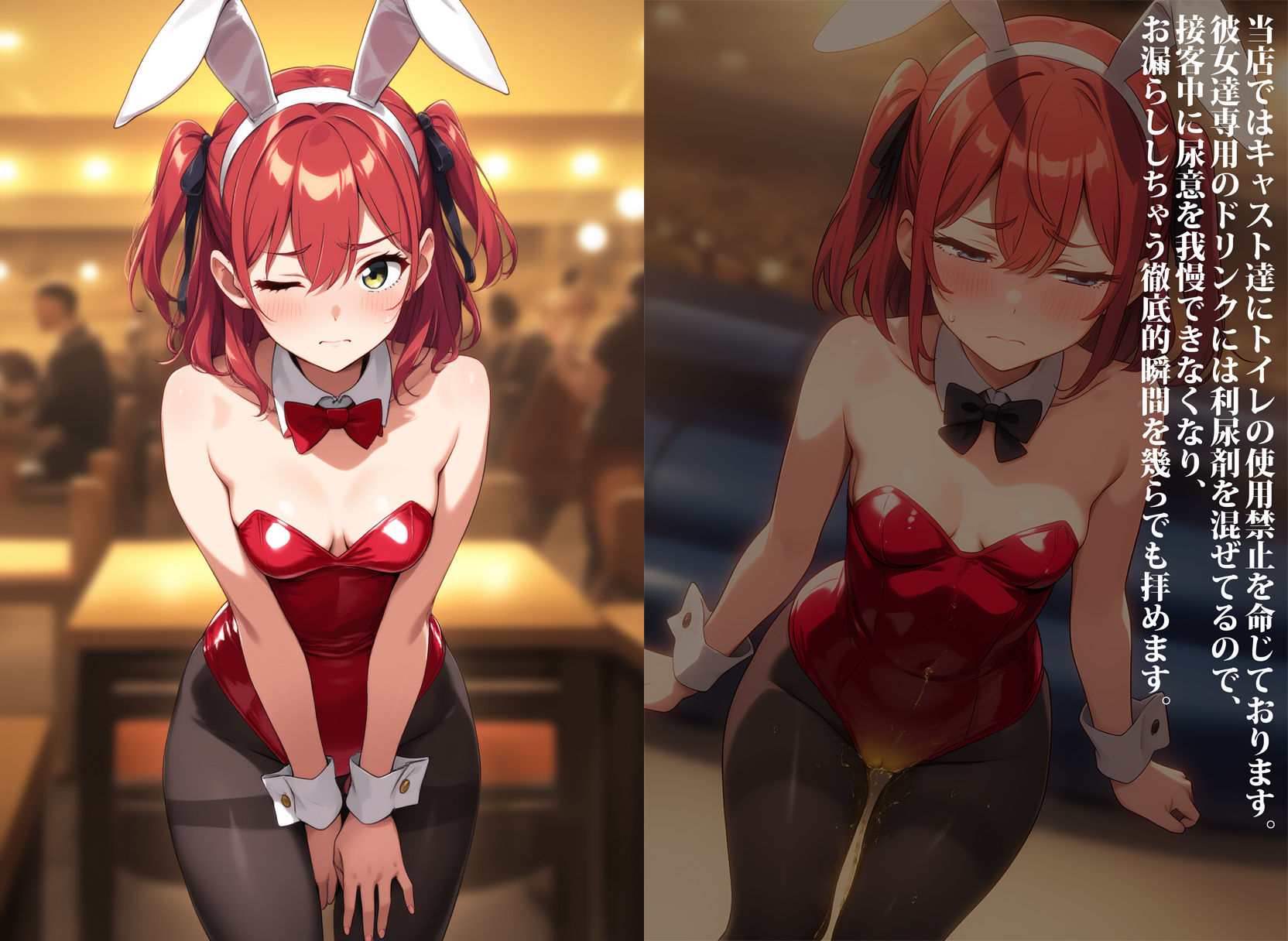 サンプル画像1:失禁おむつ逆バニー遊戯〜お漏らし娘6人、ご指名入りました〜(性癖ユガ芽) [d_519781]