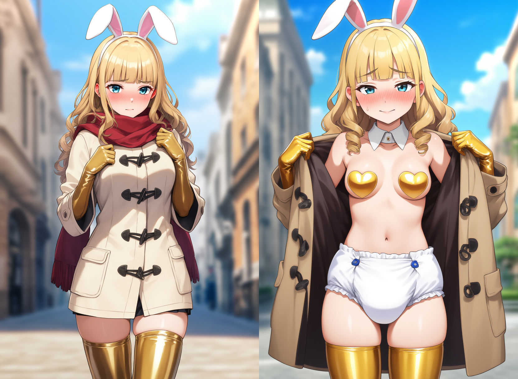 サンプル画像5:失禁おむつ逆バニー遊戯〜お漏らし娘6人、ご指名入りました〜(性癖ユガ芽) [d_519781]