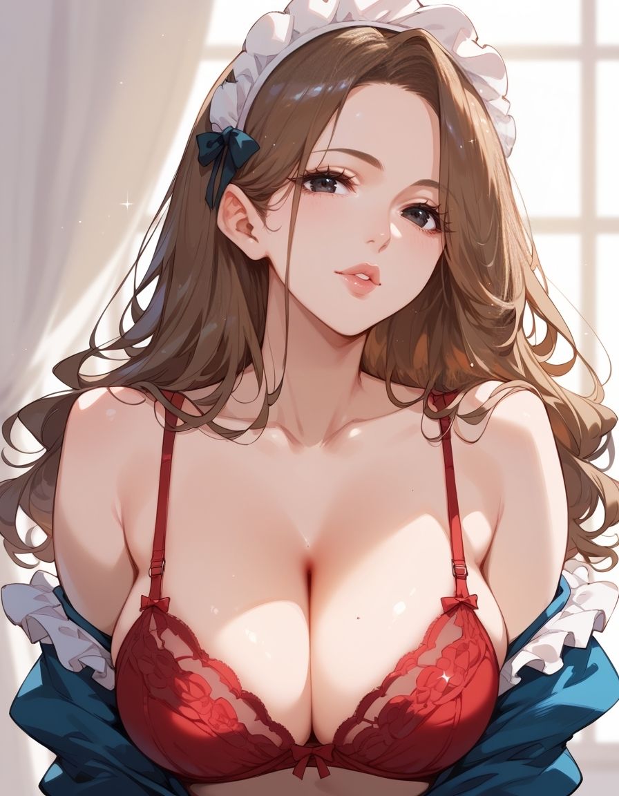 サンプル画像2:麗人画報9.1 -艶めくメイドと熟女の魅力-(Naughty Palette) [d_519878]