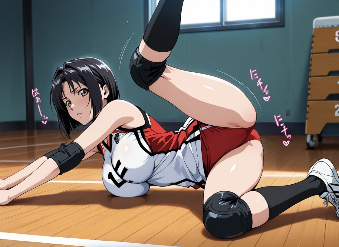 サンプル画像1:バレーボール女子校生の汗蒸れデカ尻に中出し(おぷてぃまいず) [d_519903]