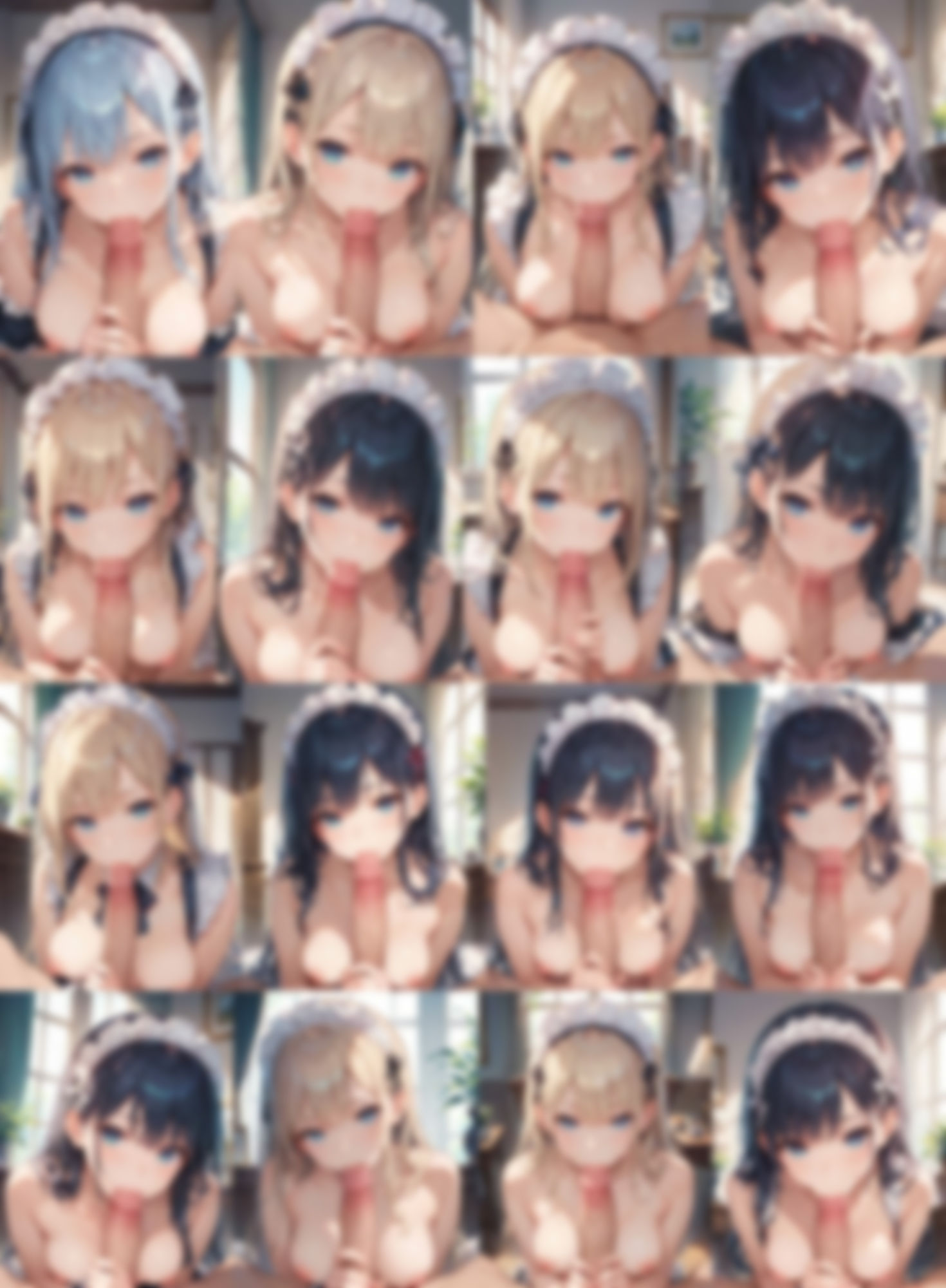 サンプル画像6:ぶっかけ中出し用肉便器メイド大量飼育(すもぽん2) [d_520003]