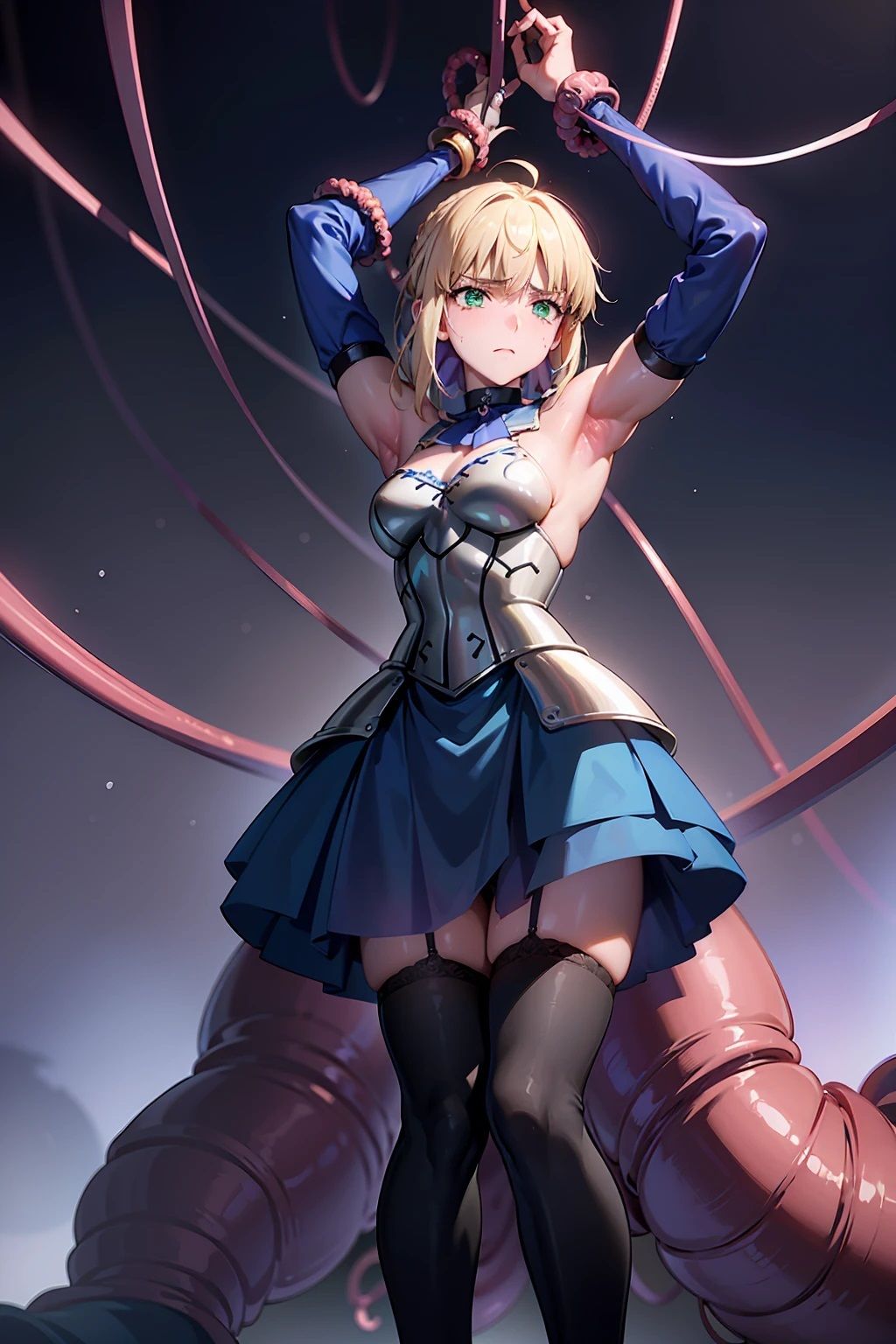 サンプル画像1:セ〇バー  触手に責められる（98枚）(ひぐまアート) [d_520047]