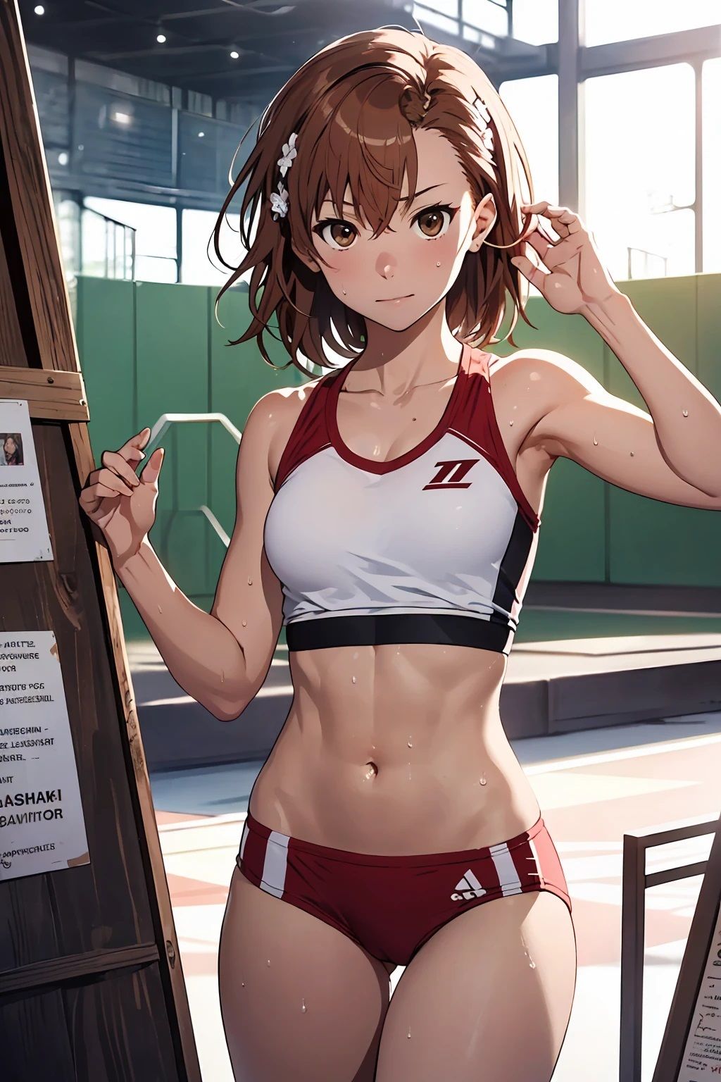 サンプル画像3:御坂〇琴 陸上ユニフォーム（96枚）(ひぐまアート) [d_520052]