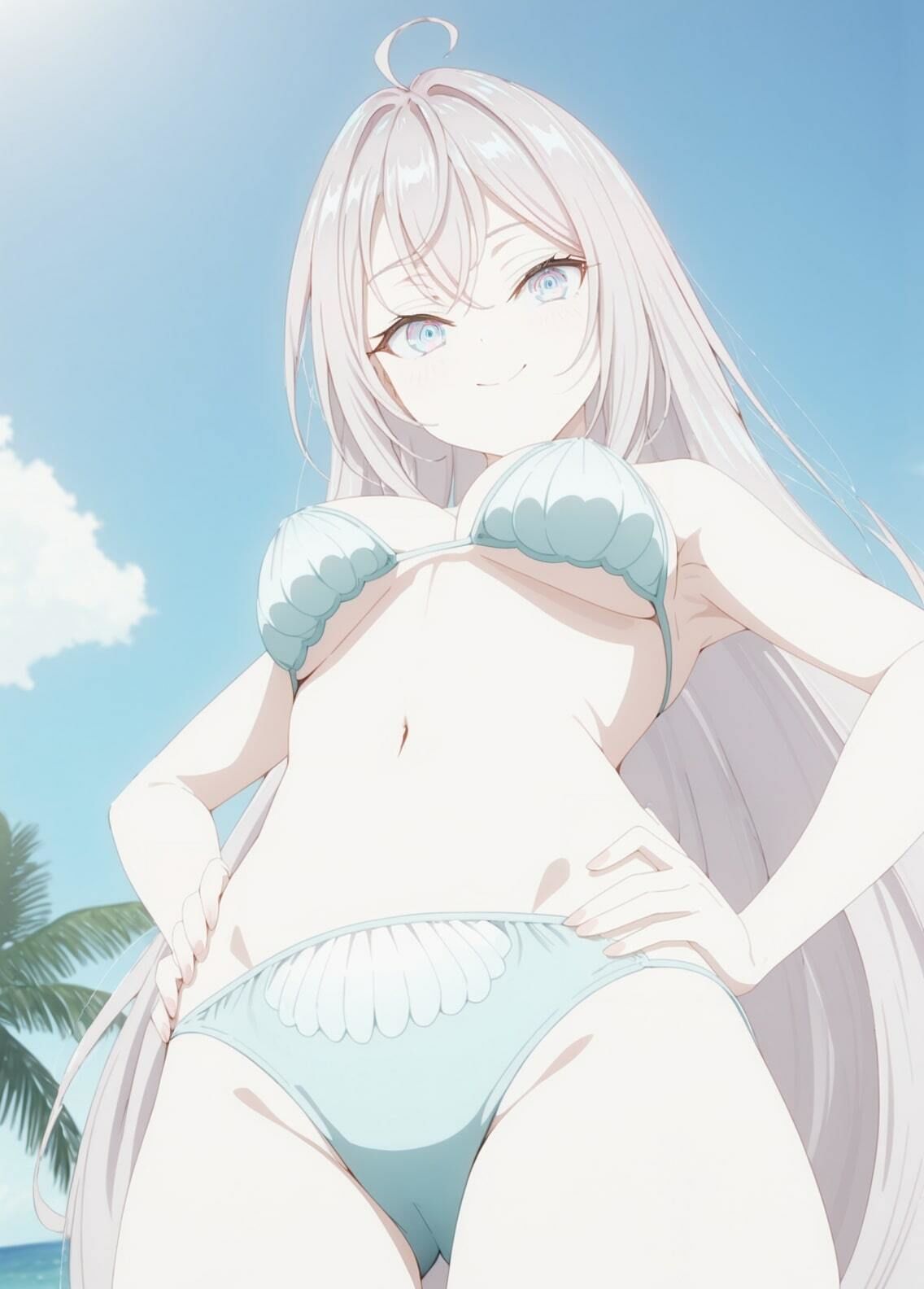 サンプル画像1:「時々ボソッとロシア語でデレる隣のアーリャさん」アリサ・ミハイロヴナ・九条セクシー写真集5（全500枚）(人の海) [d_520138]