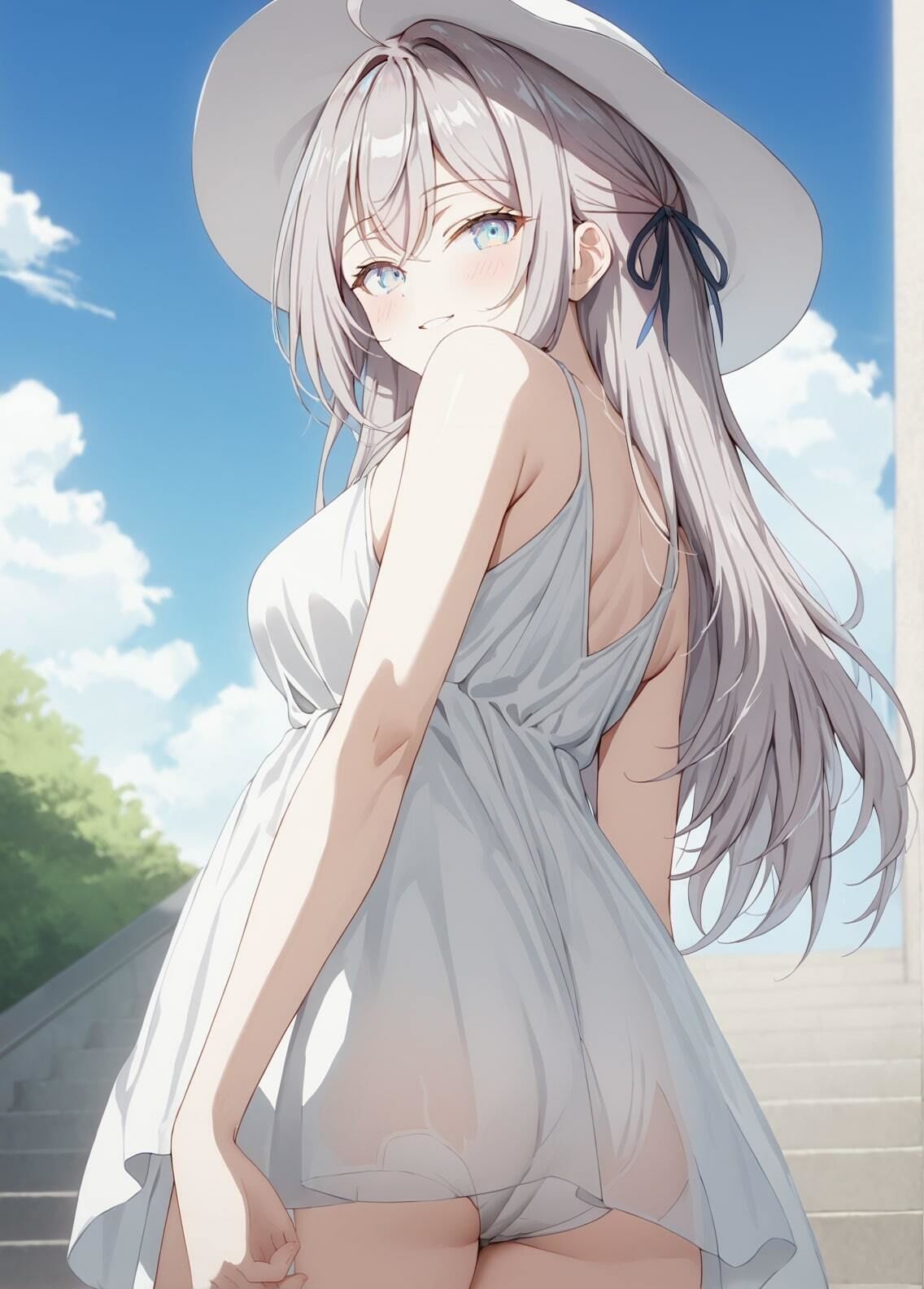 サンプル画像3:「時々ボソッとロシア語でデレる隣のアーリャさん」アリサ・ミハイロヴナ・九条セクシー写真集5（全500枚）(人の海) [d_520138]