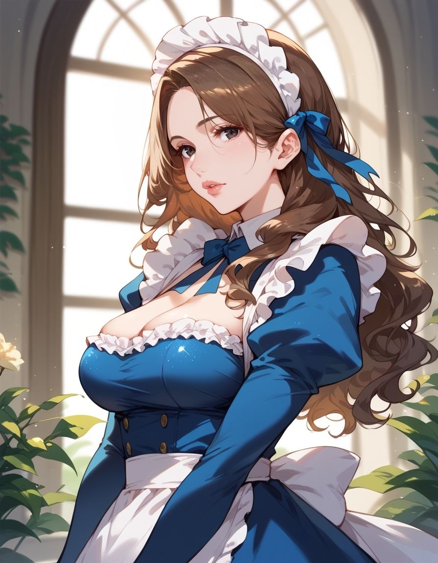 サンプル画像2:麗人画報9.2 -魅惑のメイド 熟練の艶やかさ-(Naughty Palette) [d_520161]