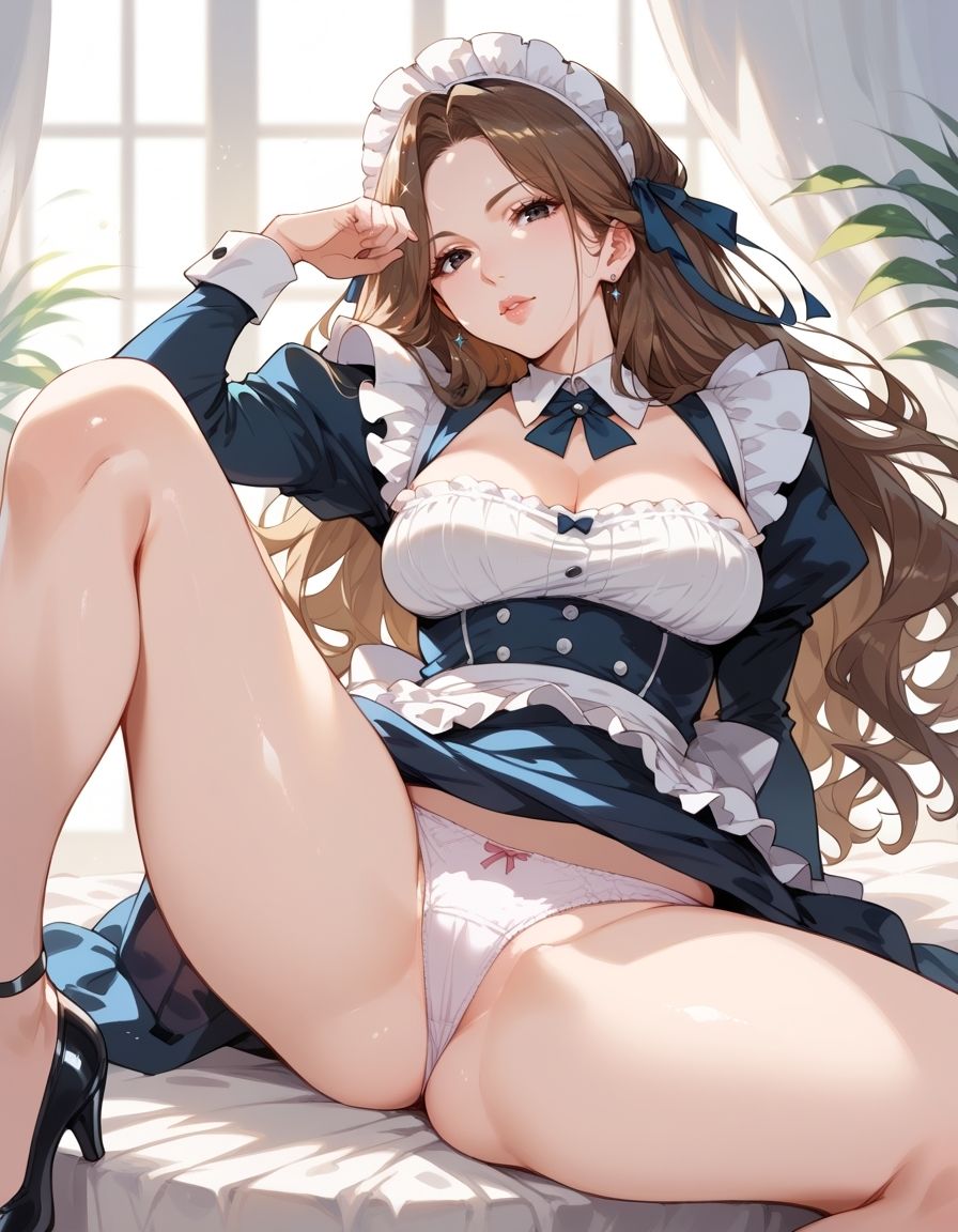 サンプル画像3:麗人画報9.2 -魅惑のメイド 熟練の艶やかさ-(Naughty Palette) [d_520161]