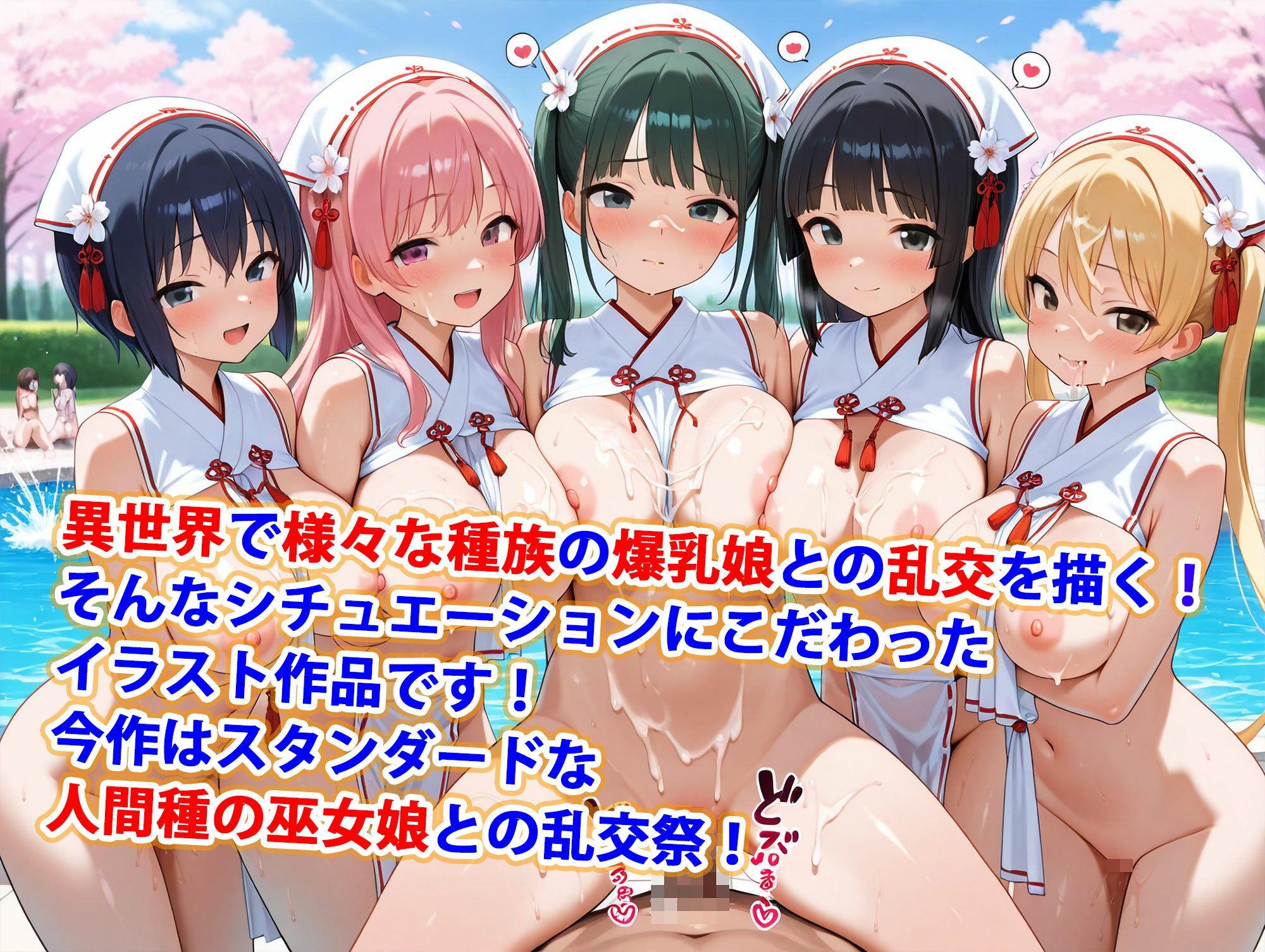 サンプル画像1:異世界爆乳物語〜神秘の巫女島乱交祭〜(異世界爆乳物語) [d_520202]