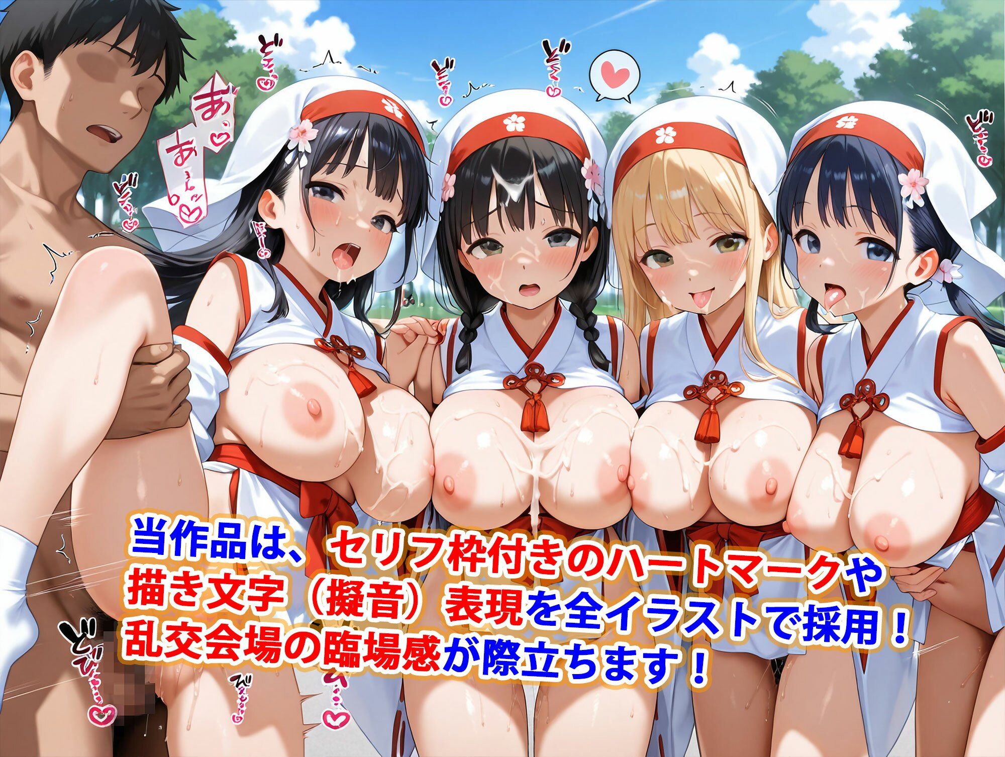 サンプル画像3:異世界爆乳物語〜神秘の巫女島乱交祭〜(異世界爆乳物語) [d_520202]