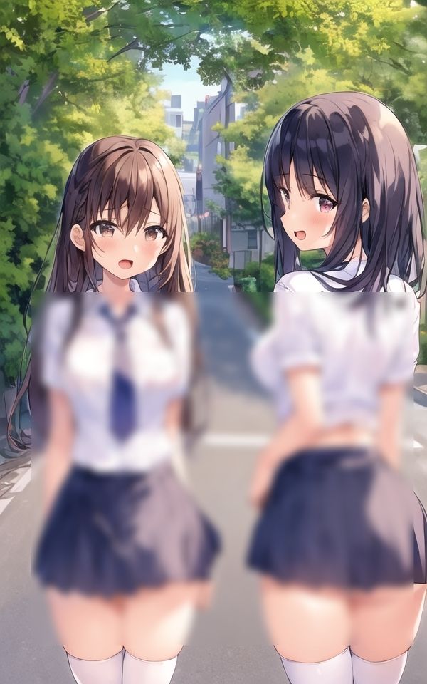 サンプル画像2:巨乳美女の着エロパンチラ(AIハピネス工房) [d_520379]