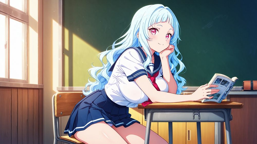 サンプル画像4:爆乳スク水美少女たちと秘密の課外授業【4K】【FANZA専売】(ニート印刷所) [d_520424]